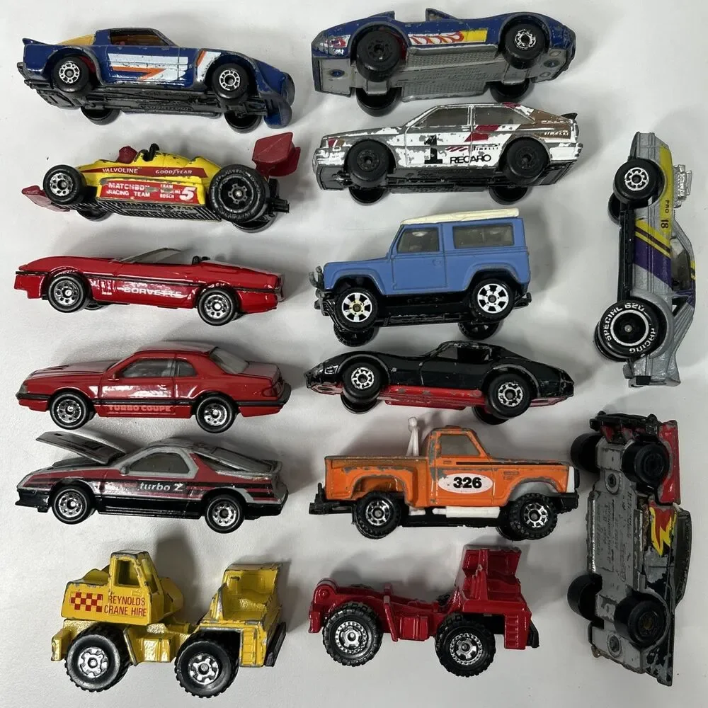 Vtg Matchbox Superfast Lot Turbo Z Mustang Corvette Audi Chevy Land Rover Mazda
